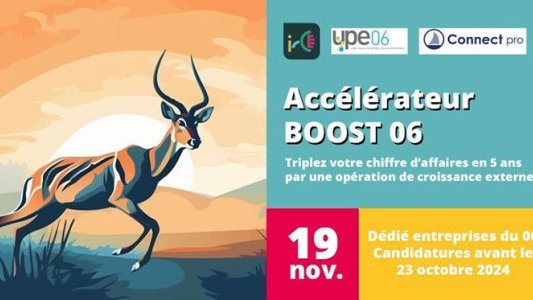 Accélérateur Boost Côte d'Azur : le 2e appel à candidatures est ouvert jusqu'au 23 octobre