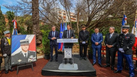 À Cannes, un square porte désormais le nom du Colonel Arnaud Beltrame