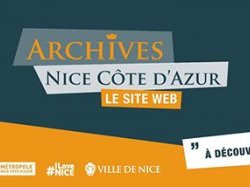 Découvrez le site internet des Archives Nice Côte d'Azur !