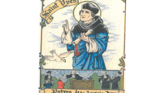 Traditionnelle messe de la Saint-Yves Saint Patron des Gens de Justice à Grasse le 22 mai