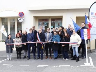 La mairie annexe de Saint-Laurent-du-Var rue de l'Ancien Pont a été inaugurée 