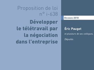 Le député des Alpes-Maritimes Éric Pauget dépose une proposition de loi visant à faire évoluer le télétravail