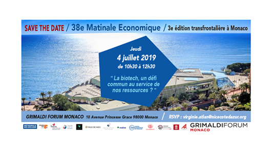 38ème Matinale Economique "BIOTECH" à Monaco : « La biotech, un défi commun au service de nos ressources ? »