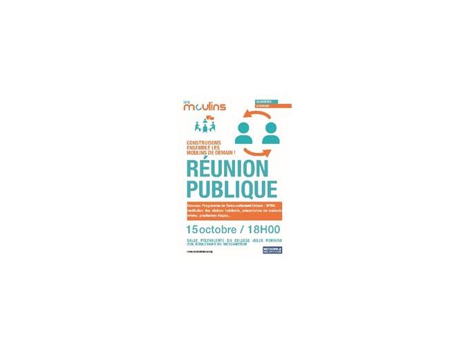 Réunion publique sur (…)
