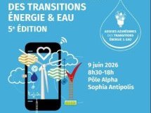 Assises Azuréennes des Transitions Énergie et Eau le 9 juin au Pôle Alpha