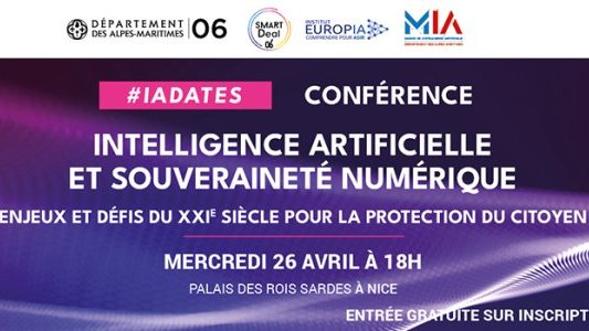 Conférence IA et souveraineté numérique : enjeux et défis du XXIe siècle pour la protection du citoyen »