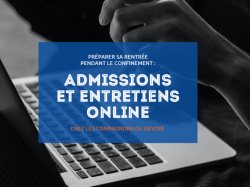 Admissions et entretiens online chez les Compagnons du Devoir