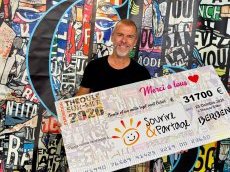 À Théoule-sur-Mer, Grégory Berben récolte 31 700 euros pour l'association Sourire & Partage