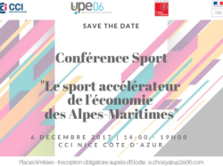 Pour imaginer la filière sport Alpes Maritimes, venez nombreux le 6/12 !