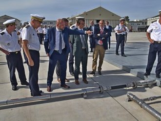 A Hyères, la BAN, première base à bénéficier d'une station de rinçage 