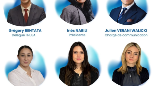 Inès Nabili élue présidente de l'Union des Jeunes Avocats de Grasse