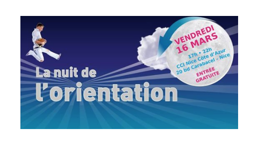 Étudiants niçois la Nuit du 16 mars va vous aider à trouver votre orientation !