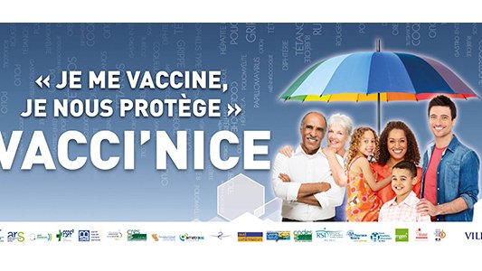 Vaccinez-vous contre la grippe ! Lancement de la campagne hivernale Vacci'Nice 