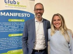 Arnaud Pinte nouveau président du Club des Entrepreneurs du Pays de Grasse
