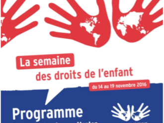 Dans le cadre de la journée mondiale des droits de l'enfant le Département des Alpes-Maritimes se mobilise pour les droits des enfants du 14 au 19 novembre 2016