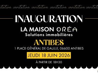 Immobilier : La Maison Oréa renforce sa présence sur la Côte d'Azur avec une implantation à Antibes