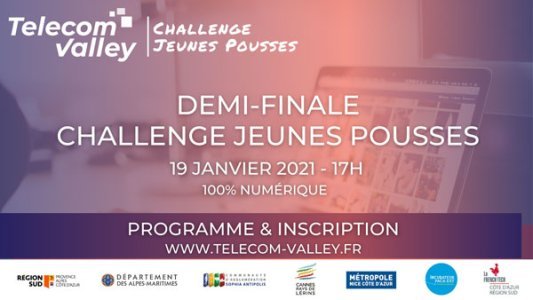 Demi-Finale Challenge Jeunes Pousses : le 19 Janvier 2021 en webinar