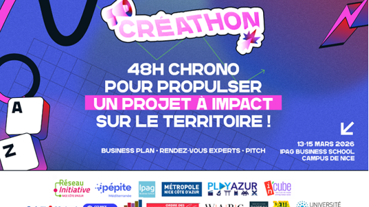 Trois jours pour transformer des idées en projets : retour du créathon "48h chrono "dédié à l'innovation territoriale à Nice