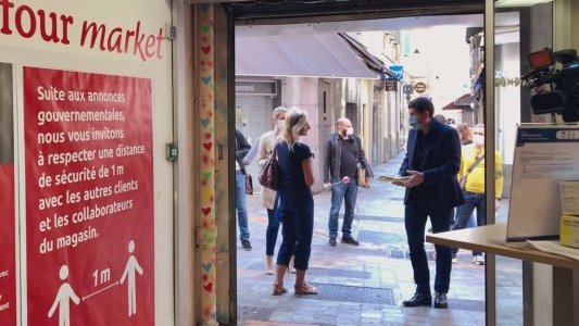 La Mairie de Cannes équipe 20 commerces alimentaires à forte fréquentation de thermomètres infrarouges