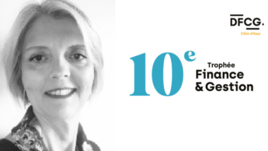 DFCG : le 10ème trophée remis à Carole Davis Vimont (oticon)