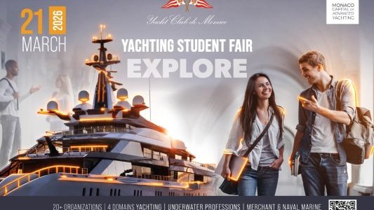 Le Yachting, une carrière à explorer le 21 mars à Monaco à l'occasion du 1er Yachting Student Fair