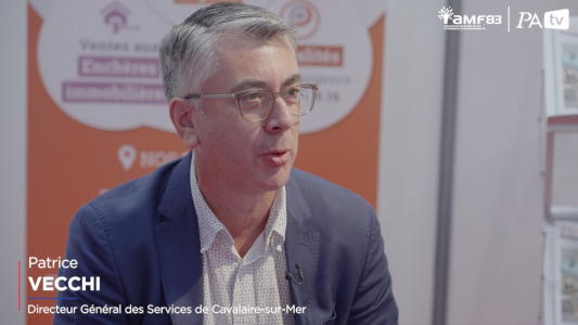 Salon des Maires du Var : Entretien avec Patrice Vecchi DGS de Cavalaire-sur-Mer