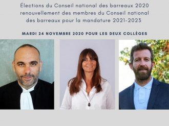 Elections du CNB : Prêts à servir les 70 000 avocats de France