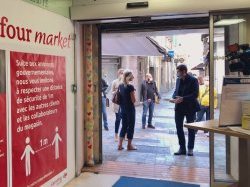 La Mairie de Cannes équipe 20 commerces alimentaires à forte fréquentation de thermomètres infrarouges