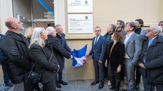 Nice : inauguration de la Maison de l'Artisanat et du Commerce