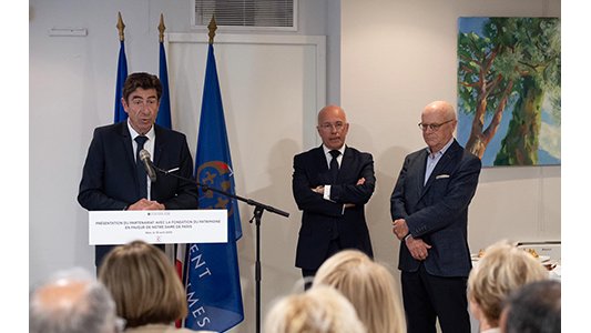 Le Département des Alpes-Maritimes s'engage avec la Fondation du Patrimoine en faveur de Notre-Dame de Paris