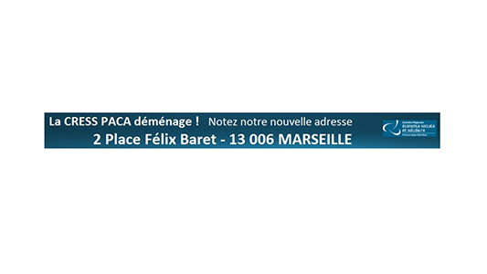 La place Felix Baret à Marseille, nouvelle adresse de la Cress Paca
