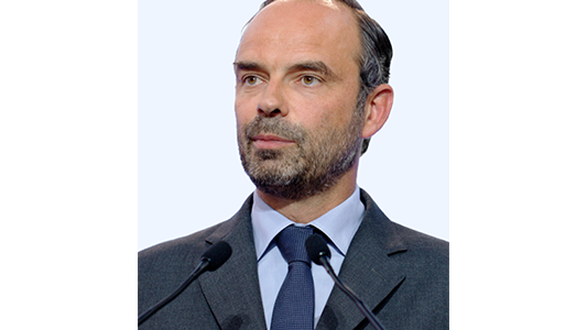 Edouard PHILIPPE, Premier ministre, à Nice ce Vendredi 2 mars 2018