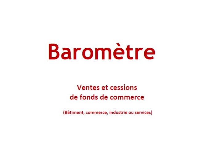 Le nombre de cessions (…)