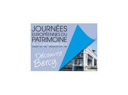 PARIS : Journées Européennes du Patrimoine à Bercy