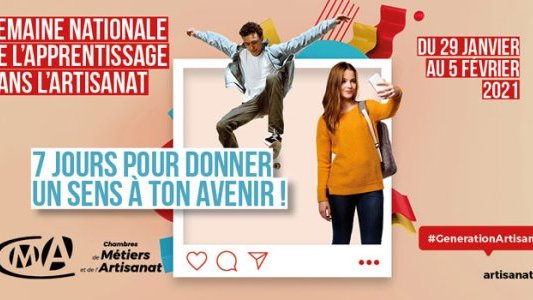 Du 29 janvier au 5 février, la filière de l'apprentissage dans l'artisanat mise à l'honneur