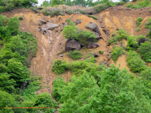 Mouvements de terrains : Reconnaissance de l'état de catastrophe naturelle pour Bendejun, Aspremont et Le Tignet