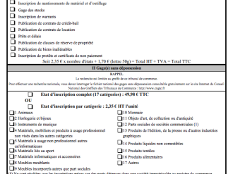 Demande de documents officiels délivrés par courrier (page 2)