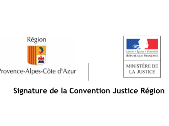 Signature de la Convention Justice Région le 6 novembre