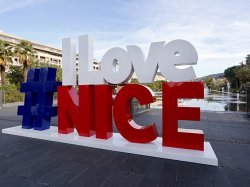 Dévoilement de la structure « I love Nice »