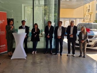 Un nouveau véhicule pour le Samu social de Nice