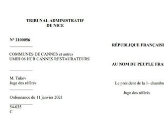 Référé liberté à l'encontre du couvre-feu à 18h dans les A-M : rejet du TA de Nice