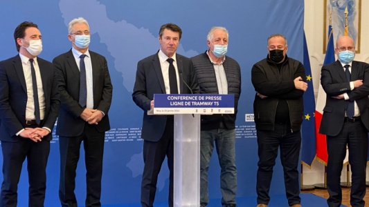 Ligne T5 du tramway : Objectif 2027 pour La Trinité et 2028 pour Drap