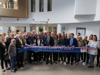 Contes : le nouvel EHPAD « Au Savel » inauguré par le département des Alpes-Maritimes