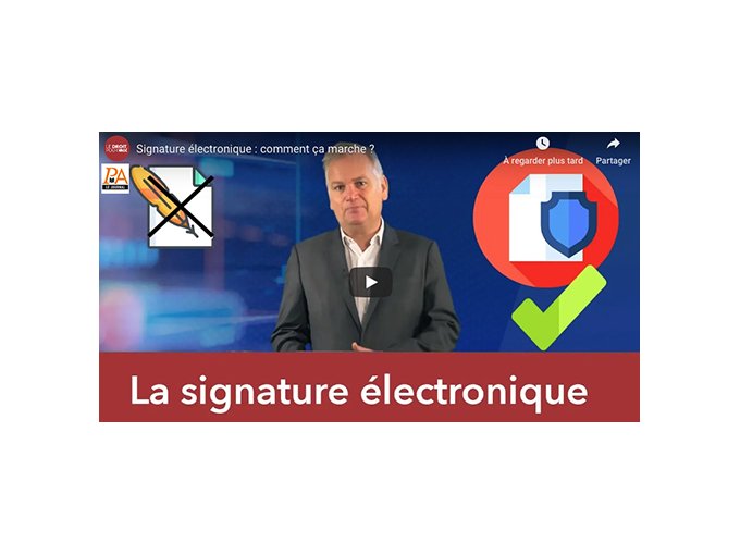 VIDÉO - La signature (…)