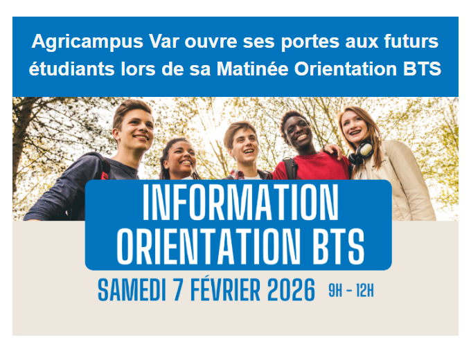 Agricampus Var ouvre (…)