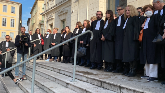 Secret professionnel de l'avocat : mobilisation à Nice et à Grasse