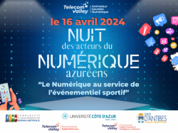 Innovation touristique et numérique : Double événement Telecom Valley le 16 Avril