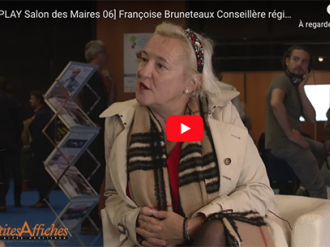 [REPLAY Salon des Maires 06] Franc ?oise Bruneteaux Conseillère régionale PACA, adjointe au maire de Cannes 