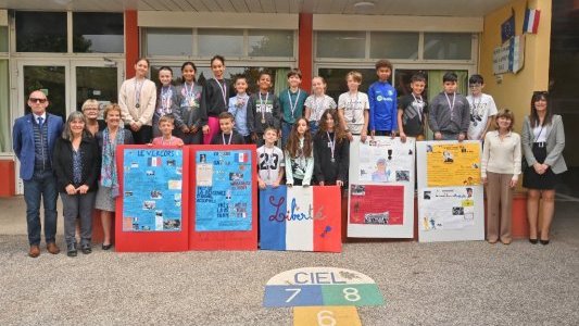 À La Garde, les élèves de l'école Paul Langevin honorés pour leur travail sur le devoir de mémoire