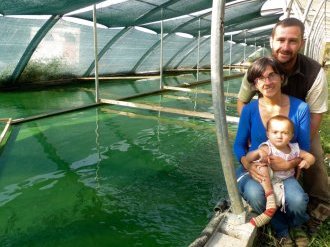 Roquebillière : un jeune couple produit la spiruline déjà consommée par les aztèques